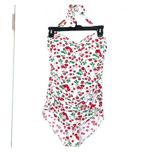 FREE W/any purchase | Vintage cherry one piece